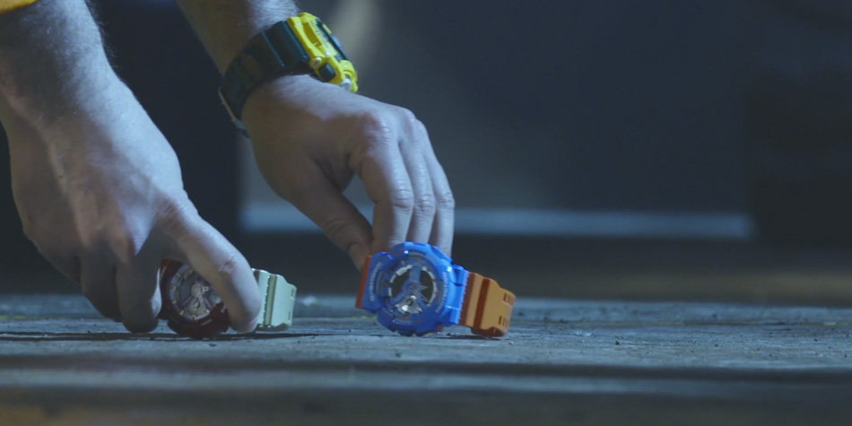 Casio G-Shock Deneyler - İş Makinası
